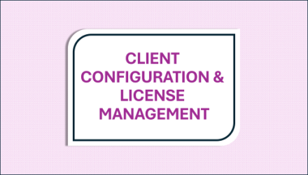 Client configuration a... | Licensing Help Center